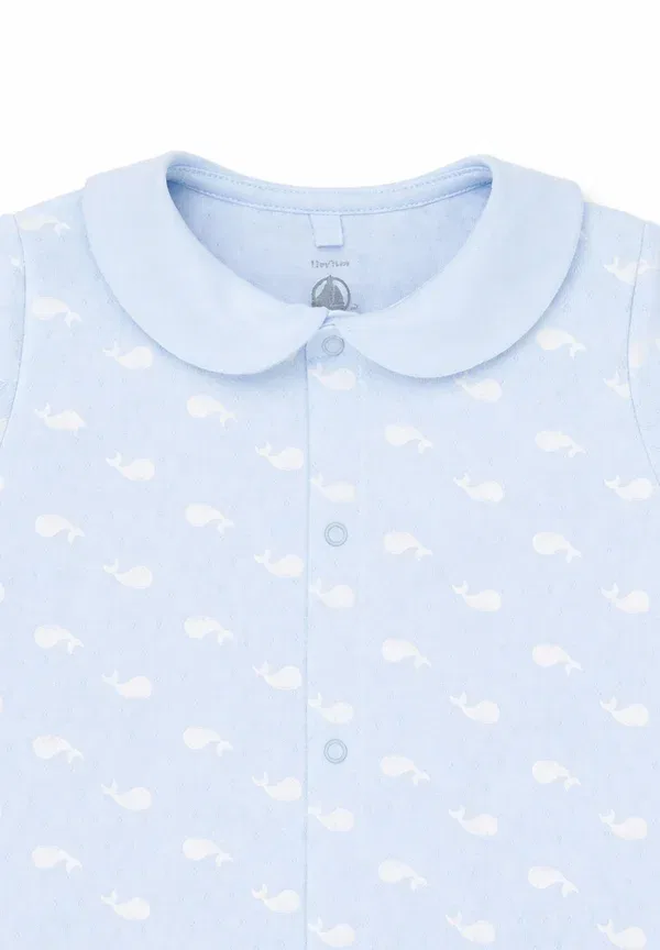 Комбинезон с принтом Pagliaccetti Petit Bateau, Light Blue, светло-голубой — фото 3