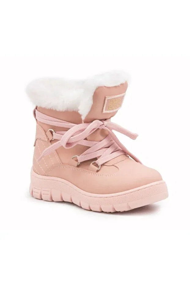 Детские туфли для мальчиков на шнуровке Vicco, Pink