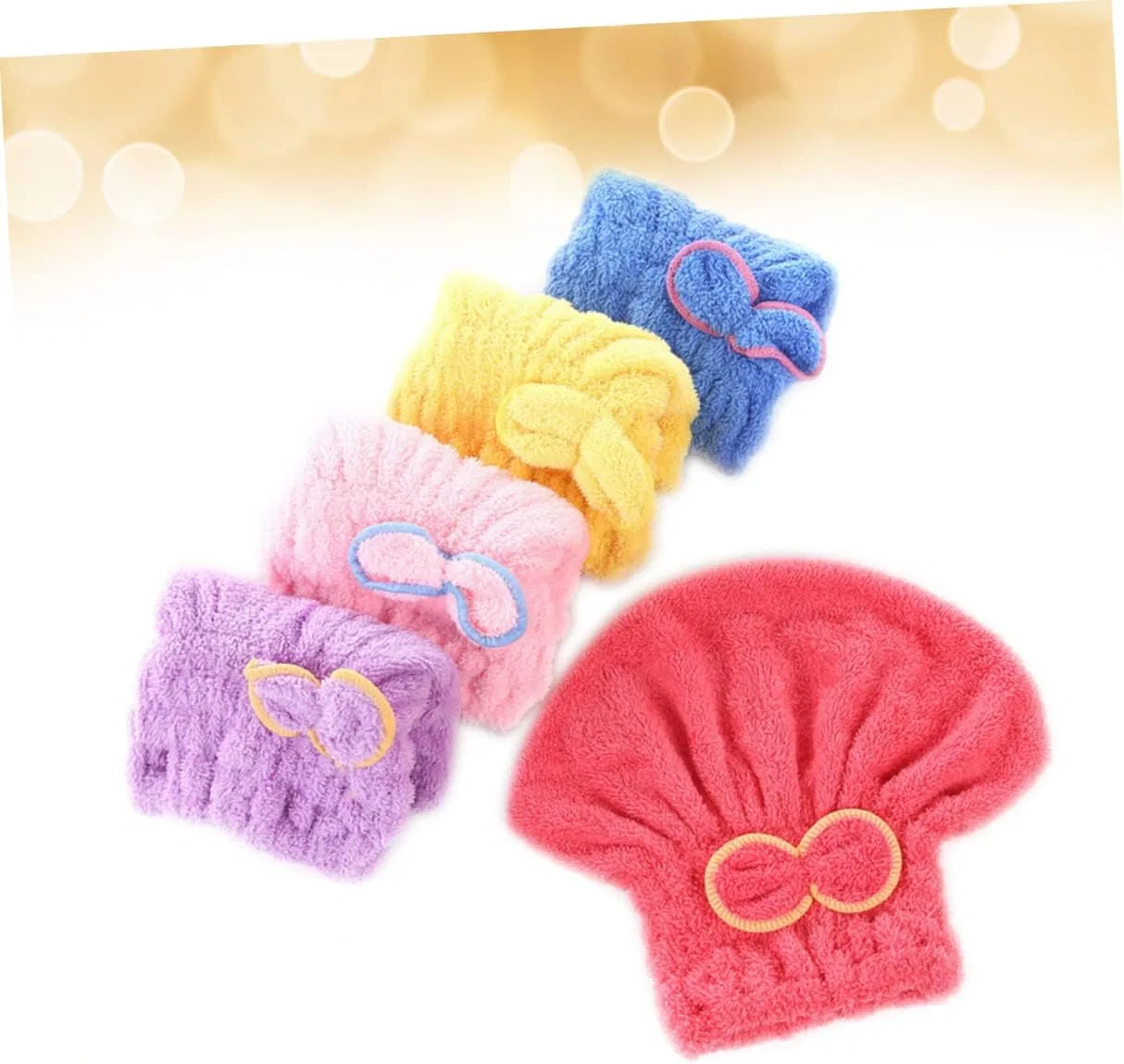 Шапочка для душаs Set, 5 шт, Minkissy, мультиколор — фото 4