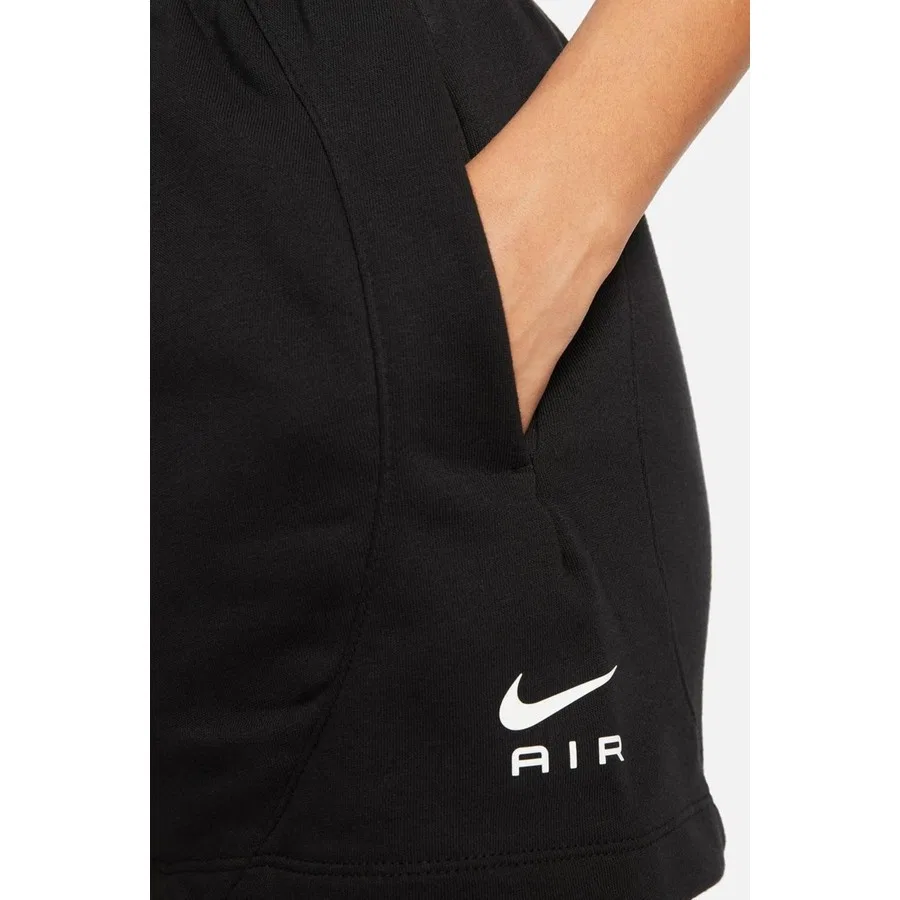 Женские шорты Nike Sportswear Air Fleece с высокой посадкой, Черный — фото 4