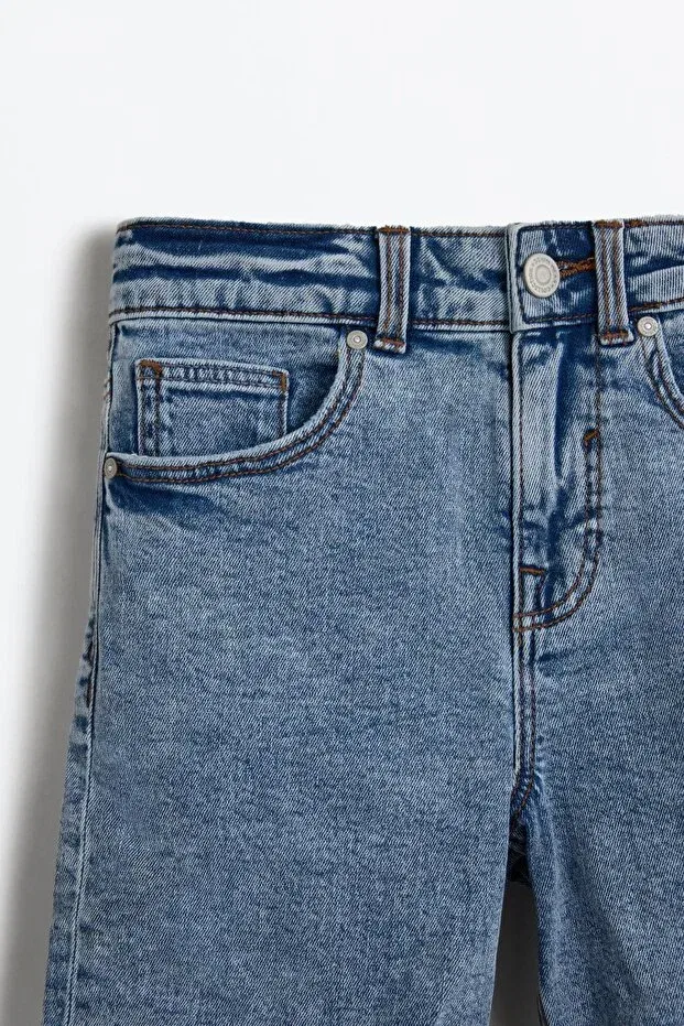 Детские шорты для мальчиков джинсовые Slim fit denim bermudas Lefties, Indigo — фото 3
