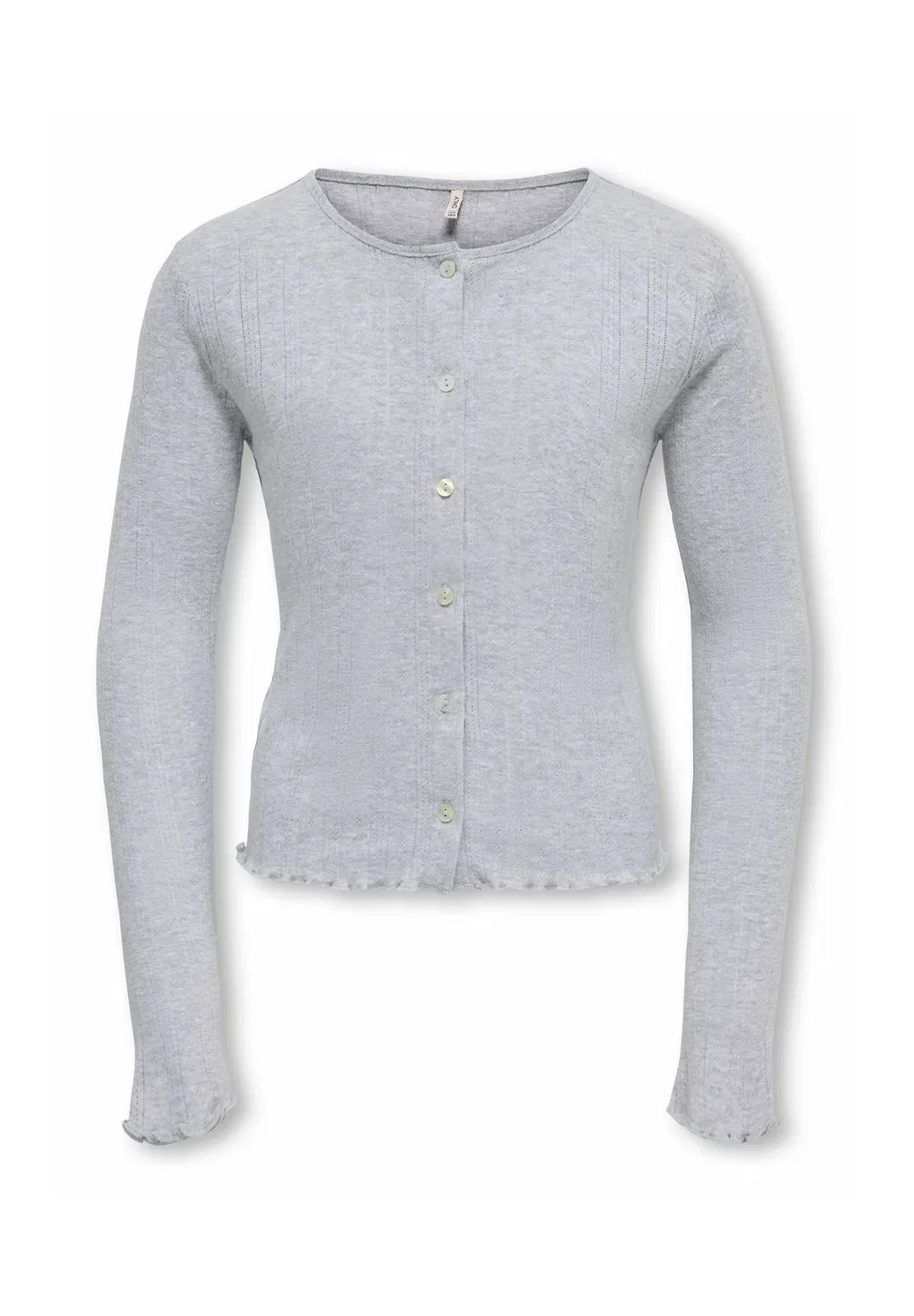 Кардиган Kogsalsa life с длинными рукавами (младшая версия) - кардиган Only Girls, Light Grey Melange