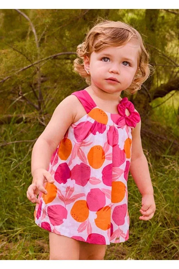 Детское платье для девочек с принтом Floral dress Mayoral, Multicolor