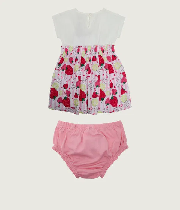 Детское платье для девочек с расклешенной юбкой Guess, Rosa — фото 2