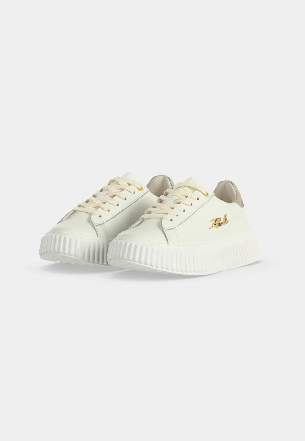 Тренеры - тренеры Karl Lagerfeld Kids, Cream — фото 3