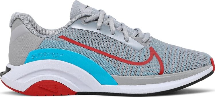 

Кроссовки Nike ZoomX SuperRep Surge 'Smoke Grey Light Blue Fury', серый