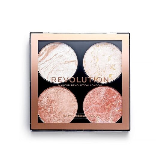 

Палетка для контуринга Taker A Breather, 4x2,2 г Makeup Revolution, Cheek Kit