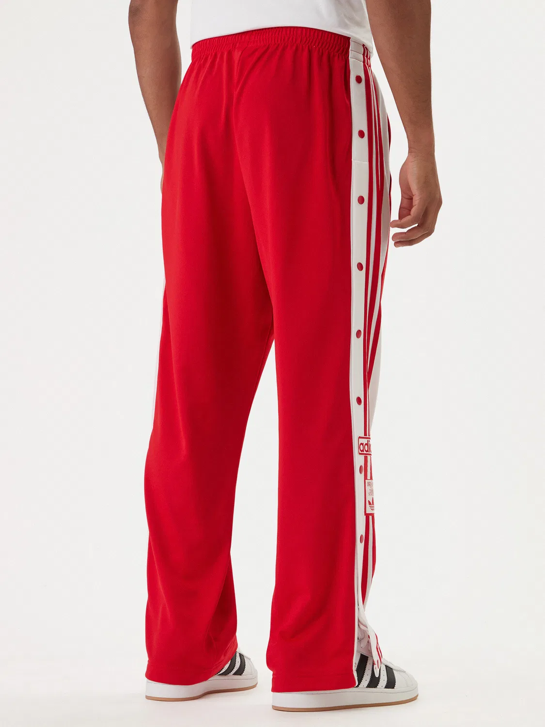 Мужские спортивные штаны стандартного кроя Adibreak Classic Adidas, красный — фото 3