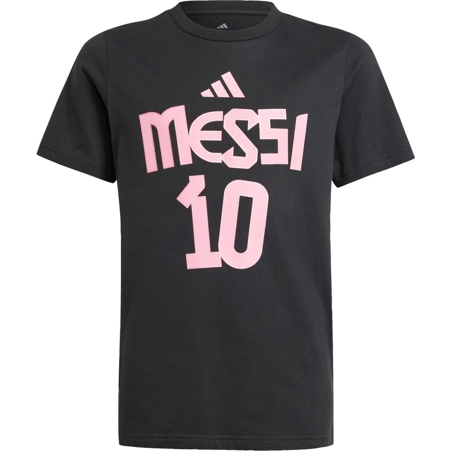 Детская футболка с принтом Messi Name and Number Graphic Tee adidas, Синий — фото 3