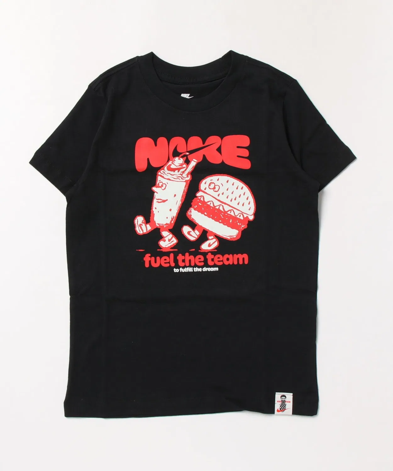 Детская футболка с коротким рукавом Feel The Team NIKE, Black