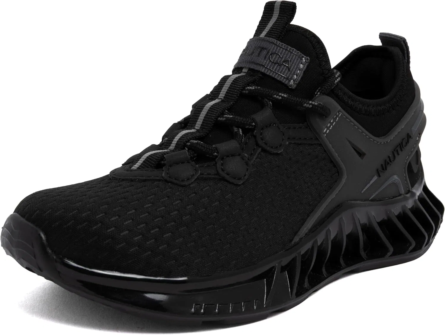 Детские кроссовки с сетчатым верхом Nautica, Black Mono