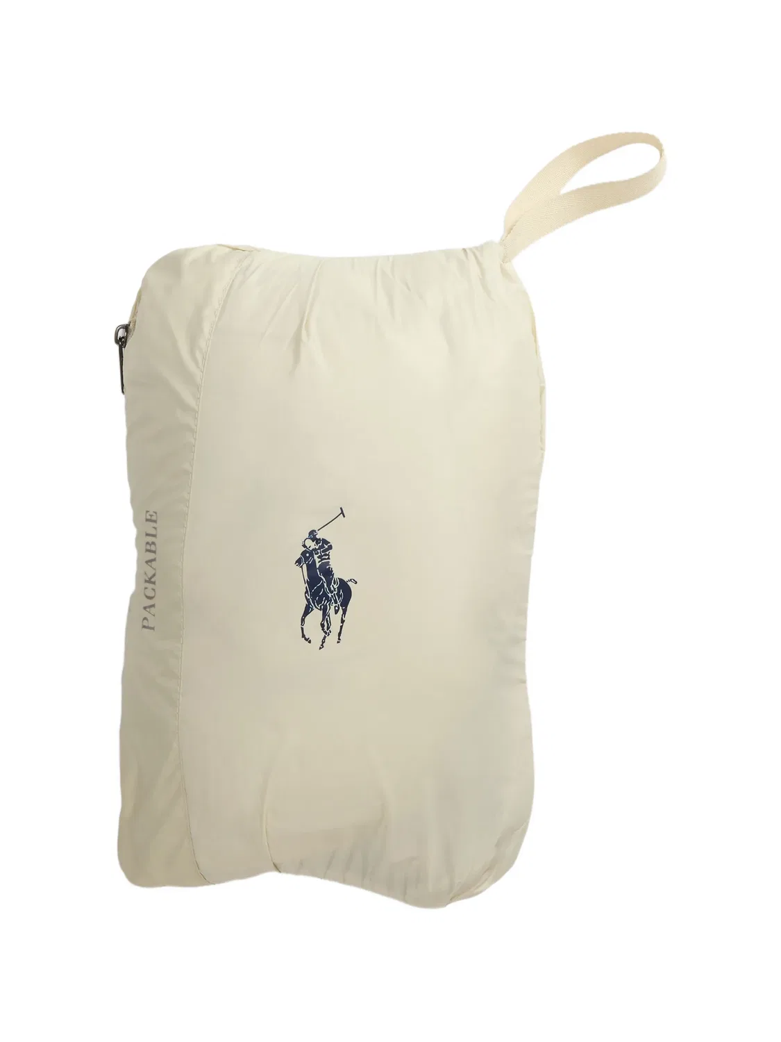 Непромокаемый стеганый жилет Pony Polo Ralph Lauren, нейтральные цвета — фото 3