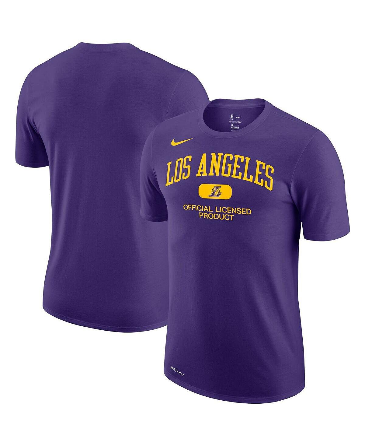 

Футболка Nike Los Angeles Lakers Essential Heritage, фиолетовый