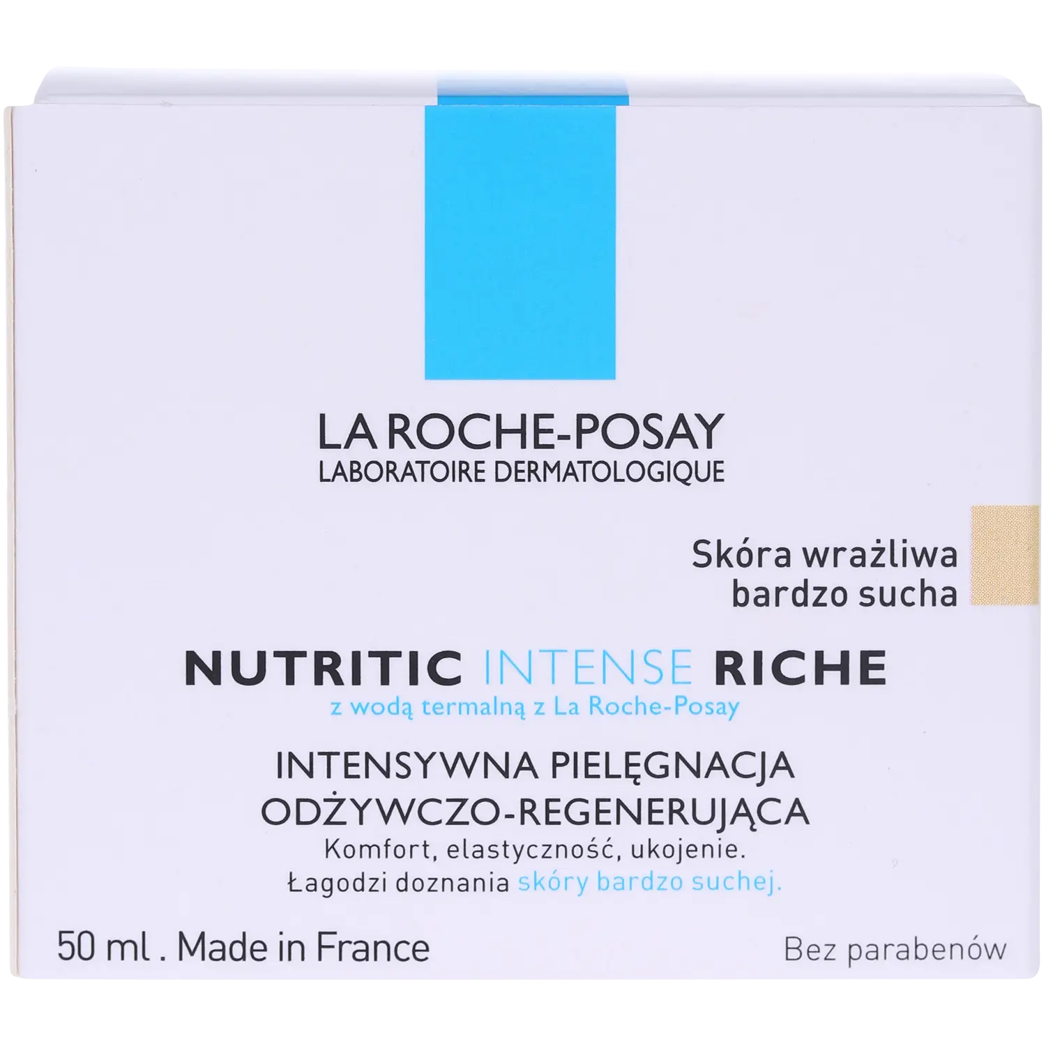 Крем для лица La Roche-Posay — Nutritic Intense Riche питательный и регенерирующий, 50 мл — фото 3