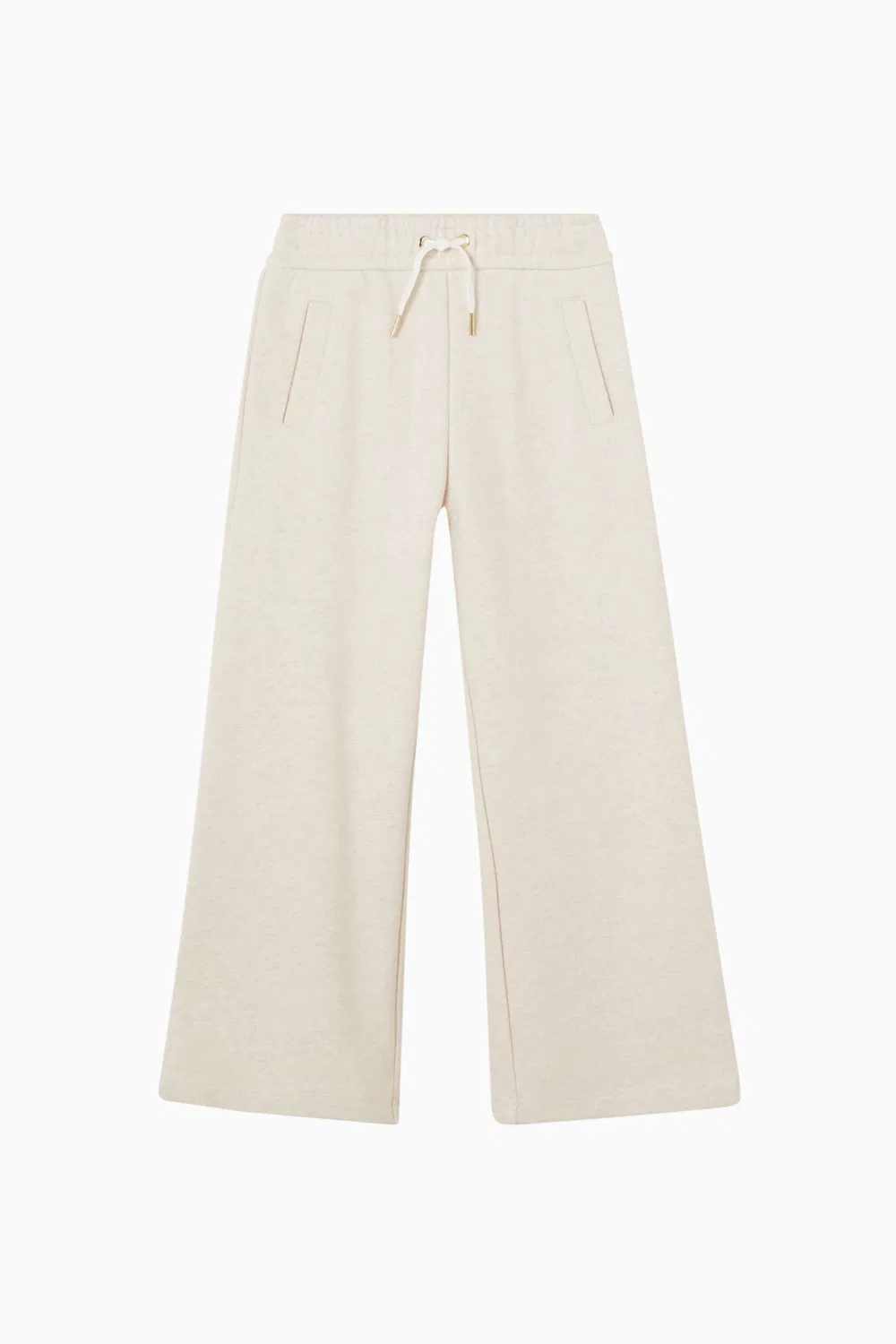 Брюки широкие из футера French Terry Chloé