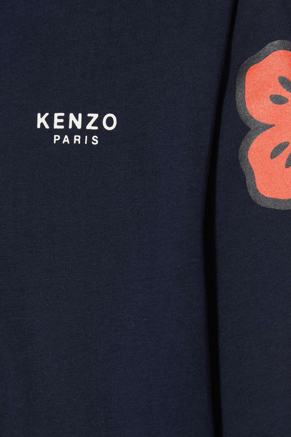 Футболка с цветочным принтом Book Flower KENZO KIDS — фото 3