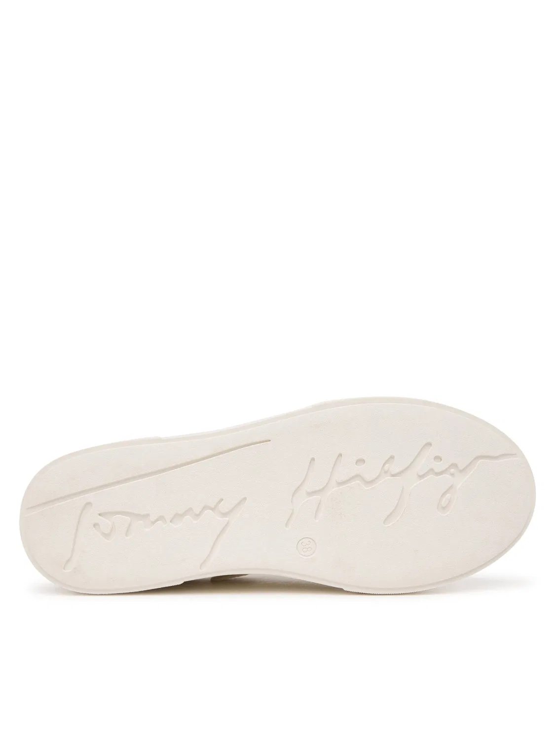 Кроссовки для девочки Low Cut Lace-Up Tommy Hilfiger, белый — фото 4
