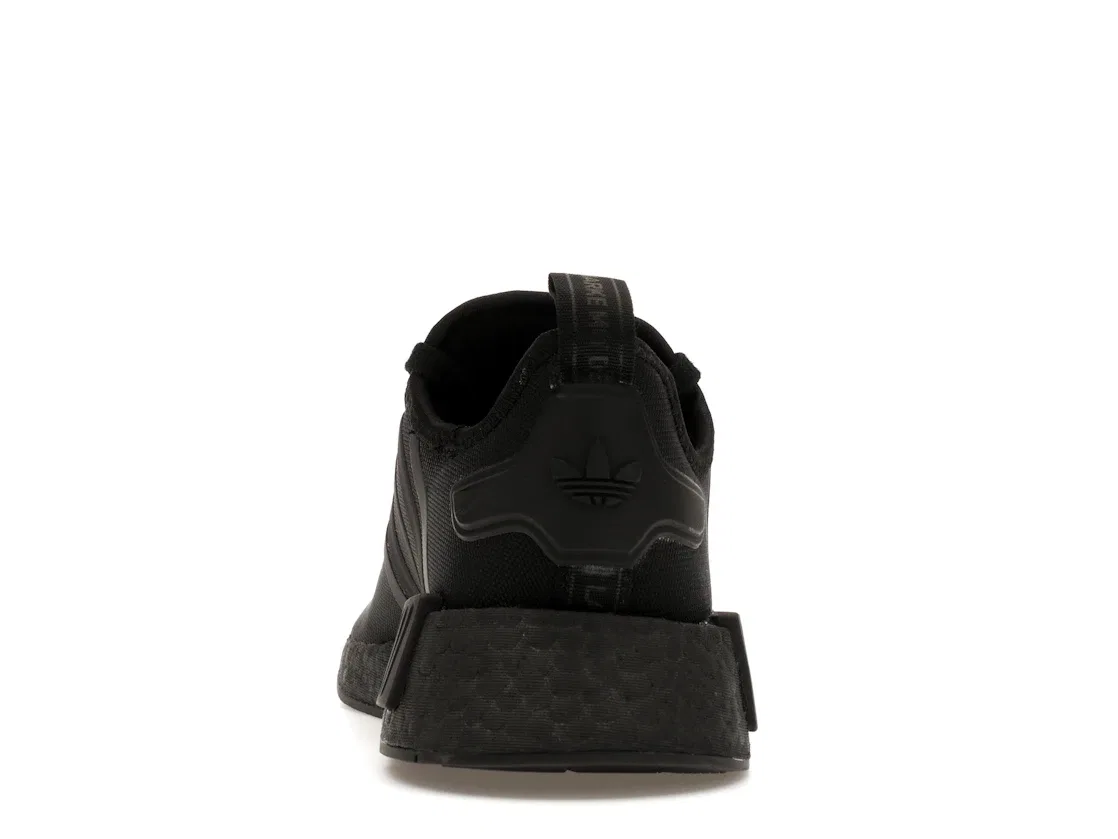 Детские кроссовки Lifestyle Adidas NMD R1, Core Black — фото 4