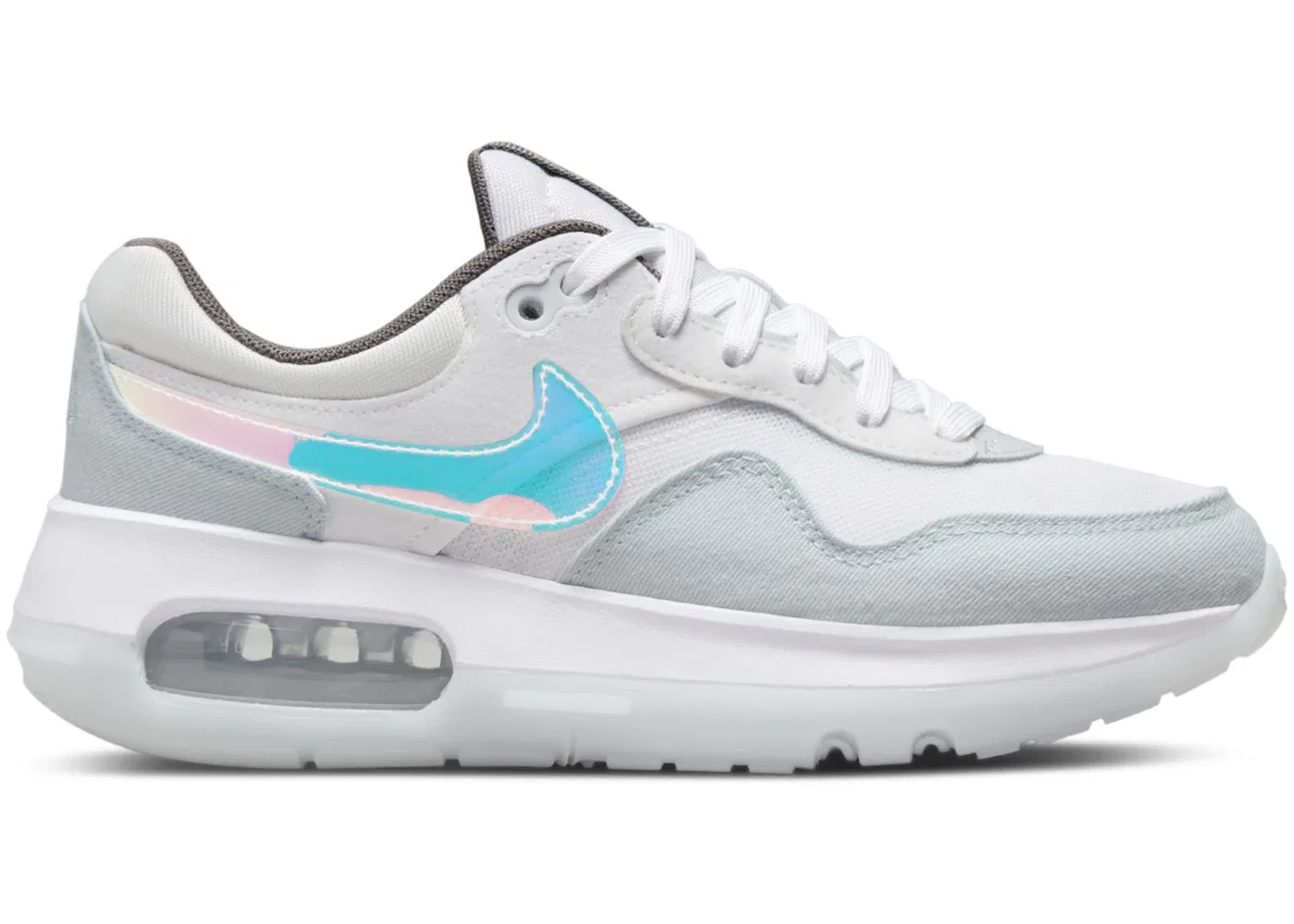 Детские кроссовки с амортизацией Nike Air Max Motif Nike, White/Aura-Summit White-Flat Pewter