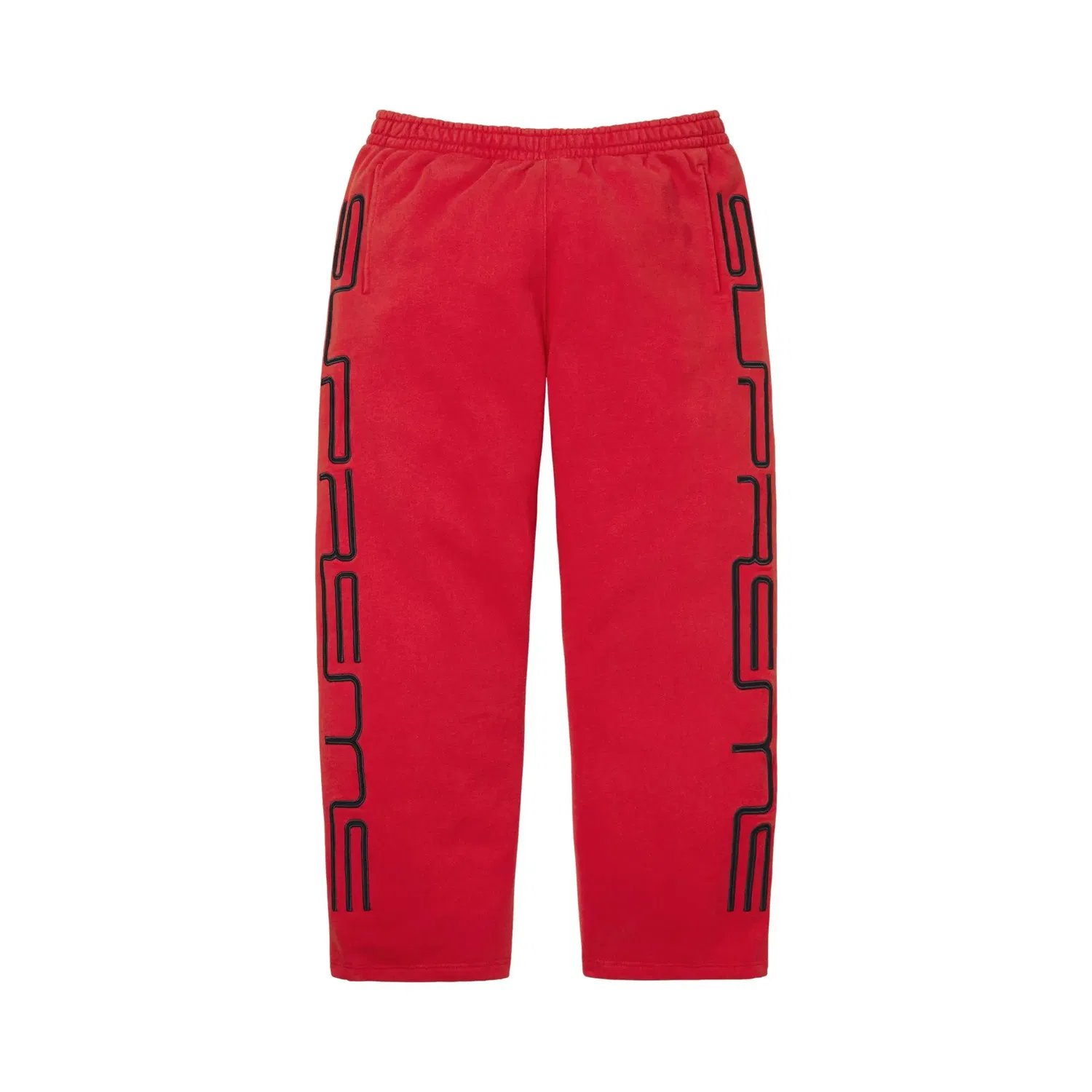 Штаны с принтом Supreme Connect Supreme, Red