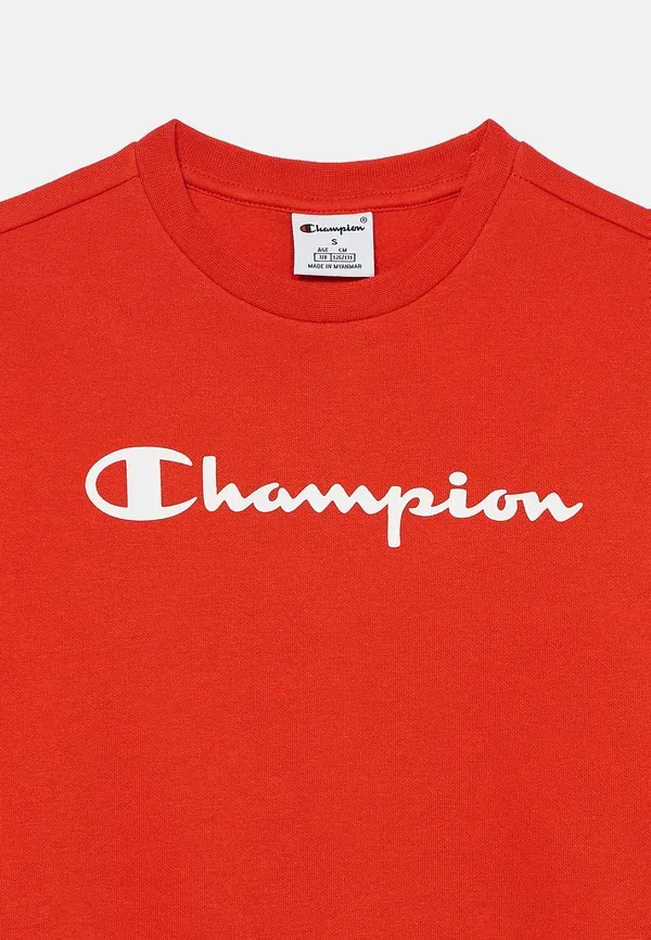 Свитшот с круглым вырезом, унисекс Champion, оранжевый — фото 3