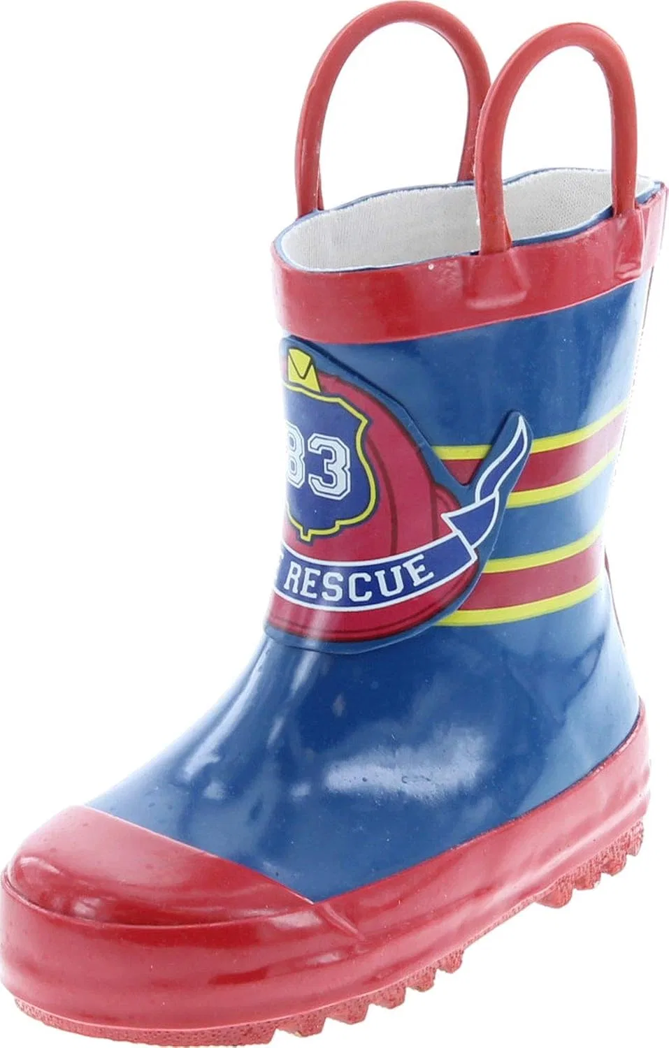 Детские сапоги для мальчиков с камуфляжным принтом Static Footwear, Navy Fire Rescue