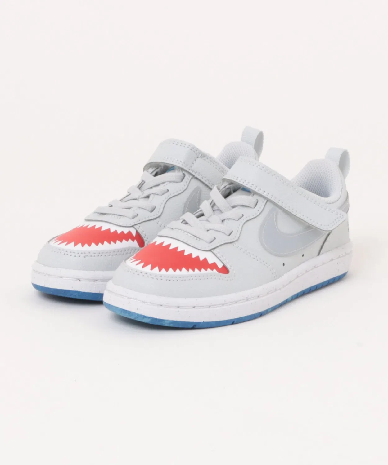 Детские кроссовки с принтом акулы Court Borough Low LIL PSV NIKE, White