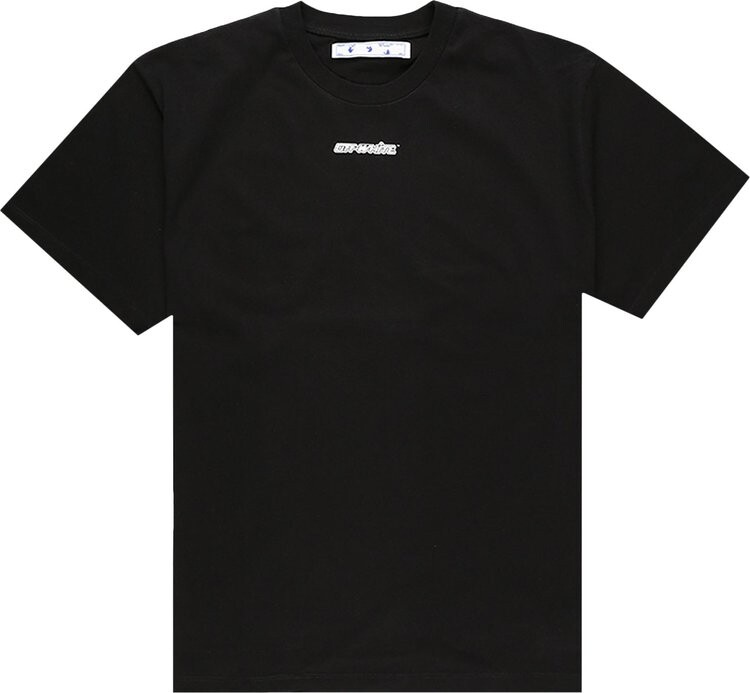 

Футболка Off-White Marker Short-Sleeve Over Tee 'Black/Red', черный