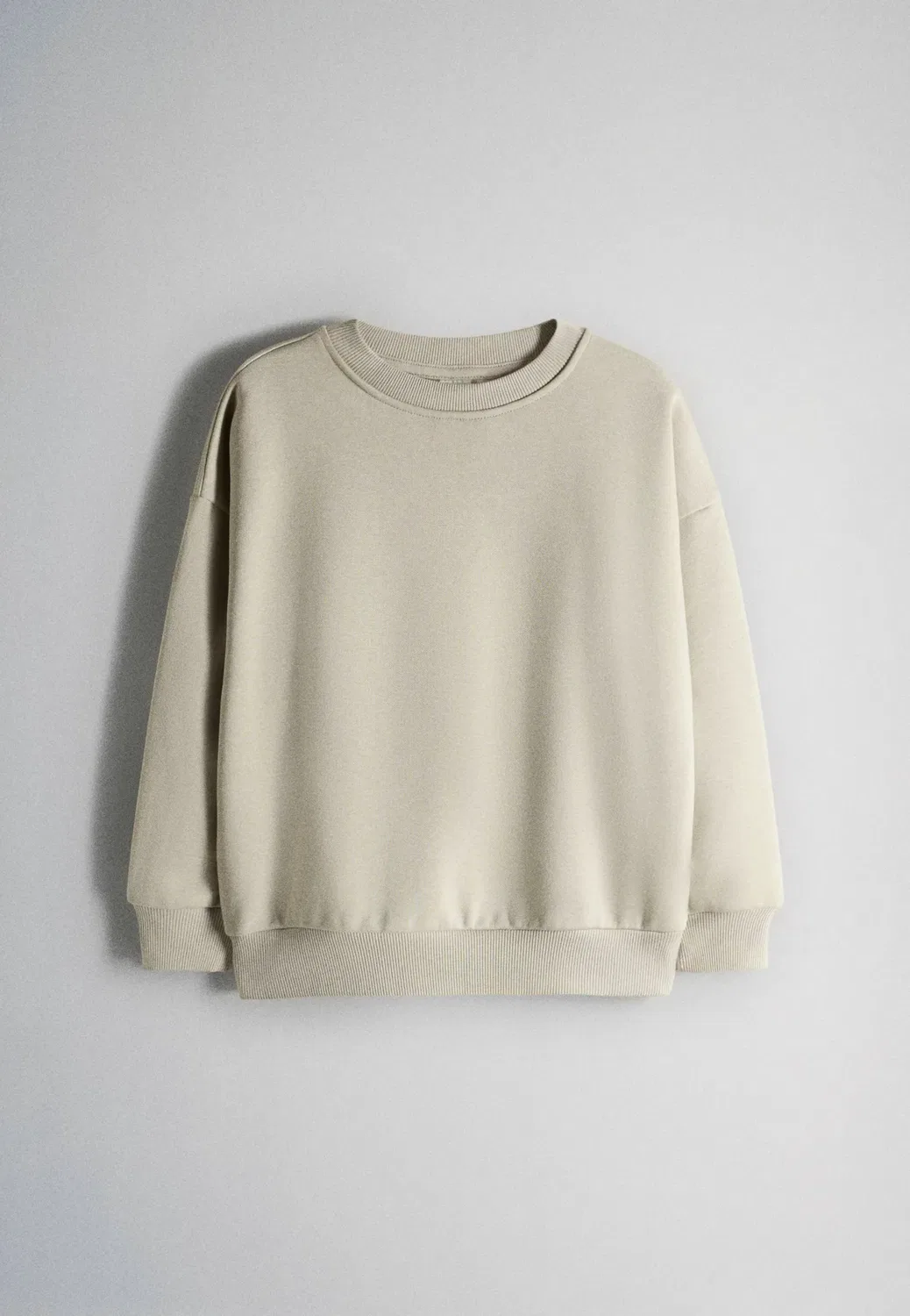 Комплект из 4 свободных толстовок с круглым вырезом - толстовка The Set, Cream Light Green Dark Green Ditsy Purple — фото 3