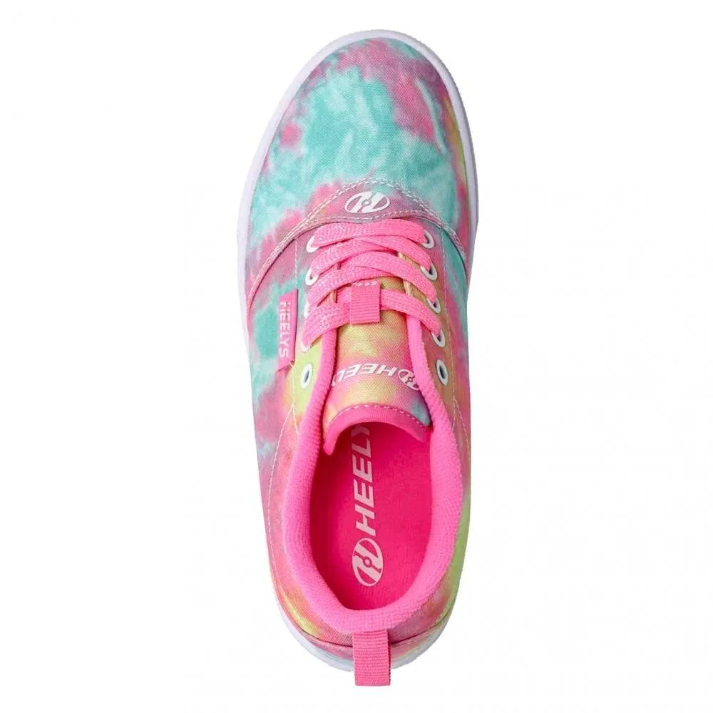 Детские кроссовки с колесами Heelys Pro 20 Prints, Goldrosa — фото 3