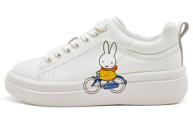 

Кеды, скейтборд обувь женская низкая Off White Miffy