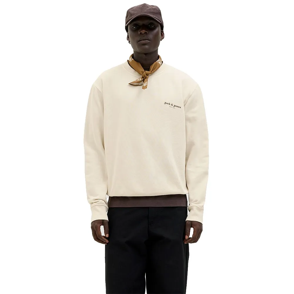 

Толстовка Jack & Jones Dover Print, бежевый