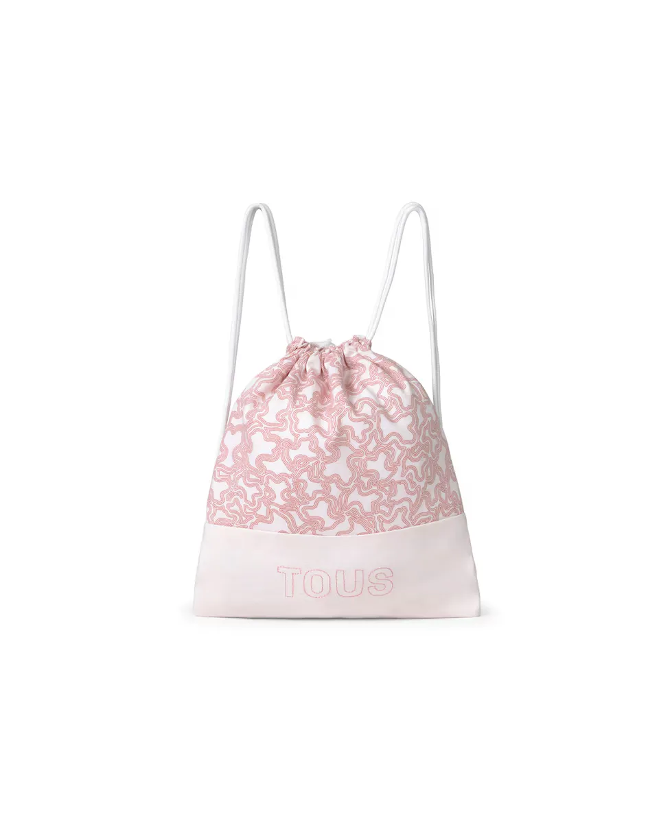 

Детская сумка Tous Baby из хлопка с принтом Kaos, розовый