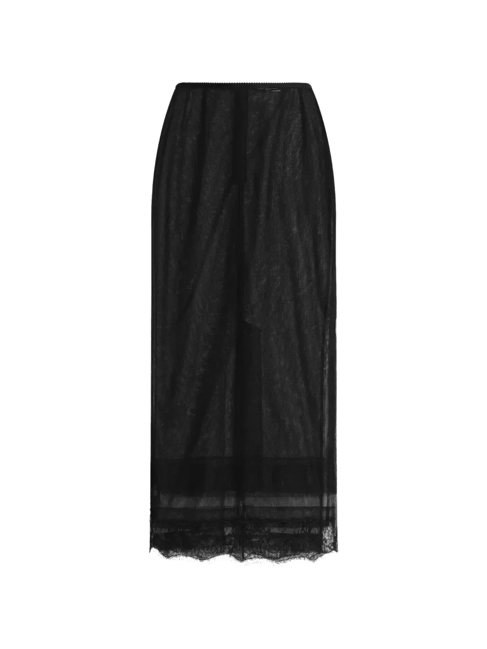 Юбка из тюля DOLCE & GABBANA, черный