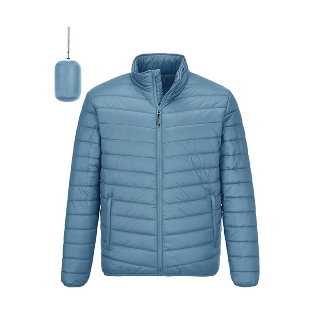 

Пуховик Outdoor Ventures Men's Lightweight (Fold In Pocket Or Bag), голубой