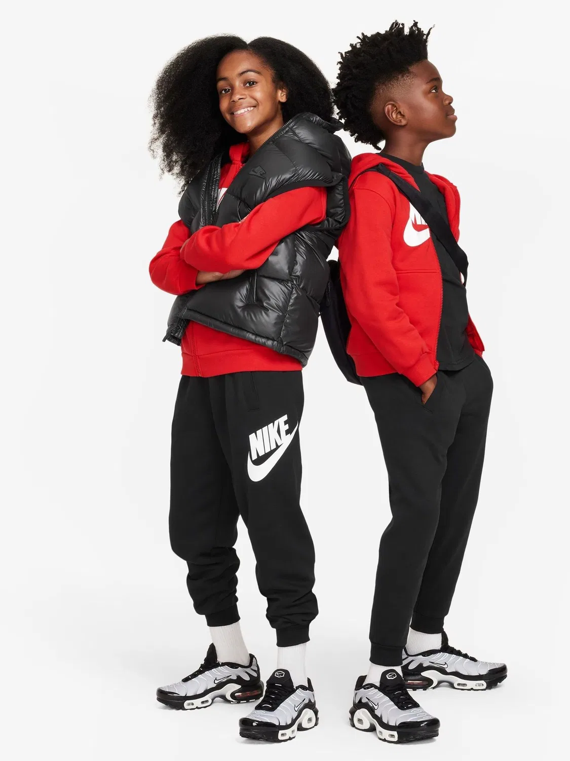 Джоггеры Club Fleece Nike, черный — фото 3