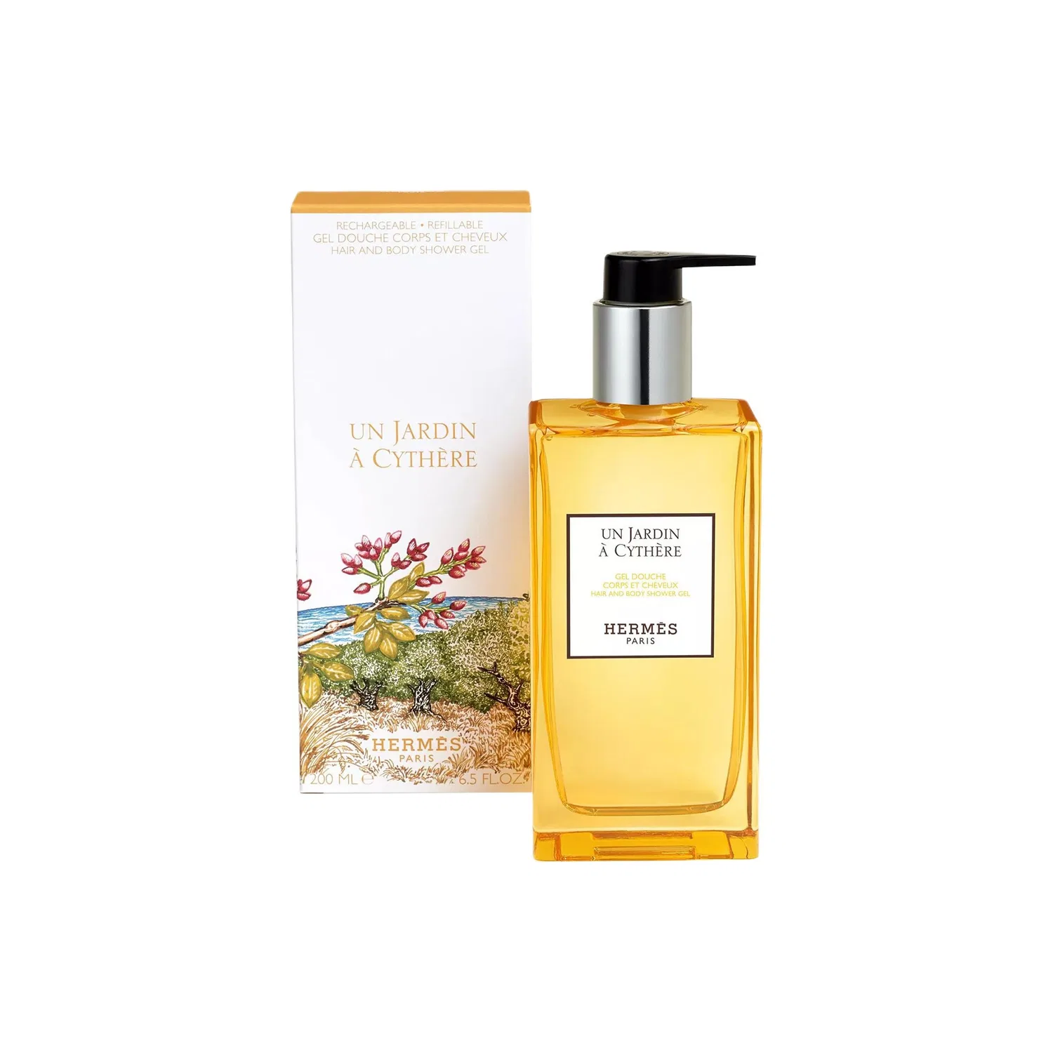 Гель для душа Orange Green Spring Shampoo Shower Gel, HERMES, 200ml