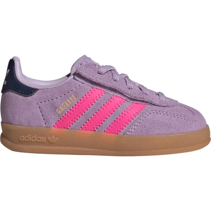 Детские кроссовки adidas Gazelle Indoor CF El I, Розовый