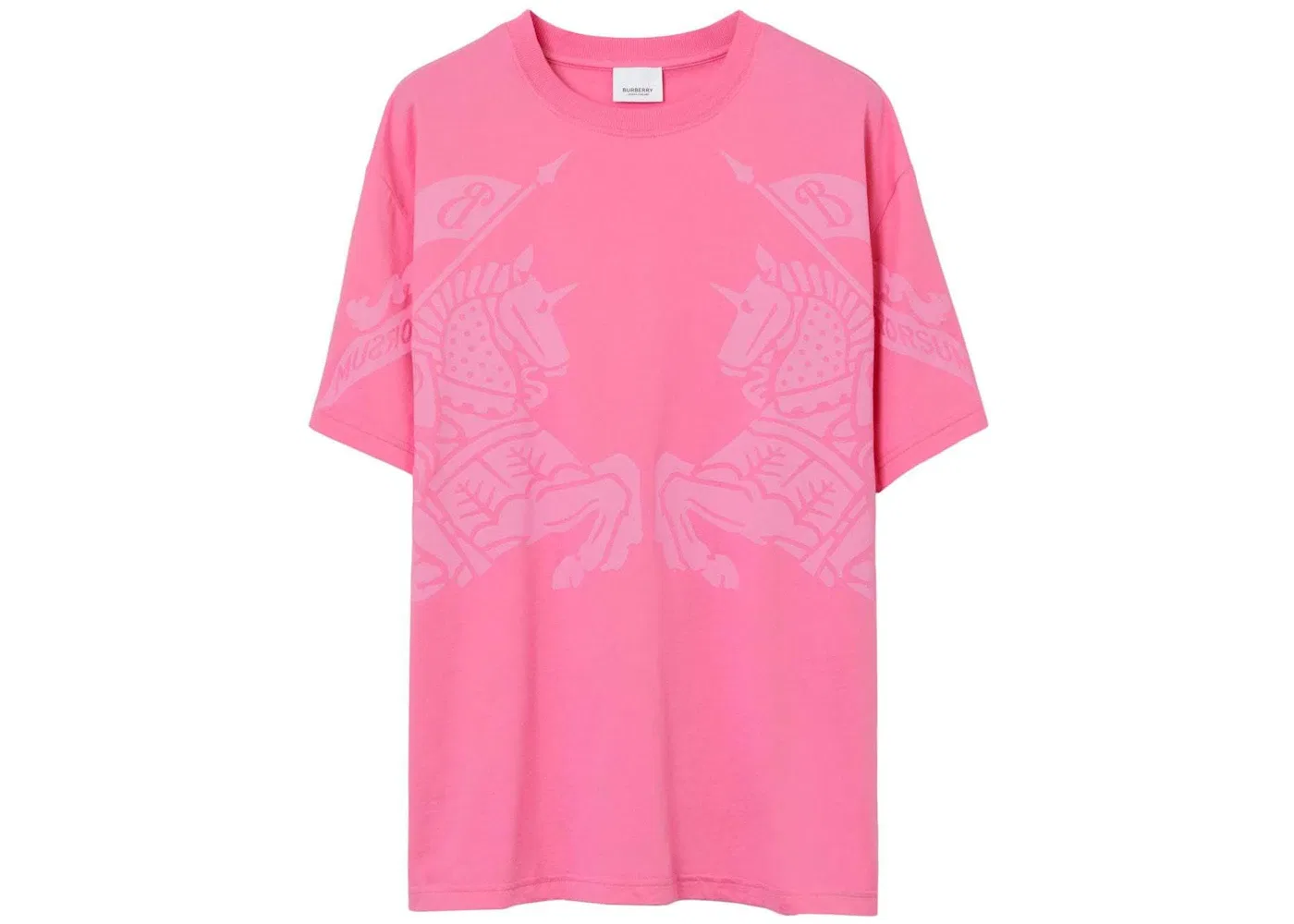 Женская футболка с принтом EKD Burberry, Pink