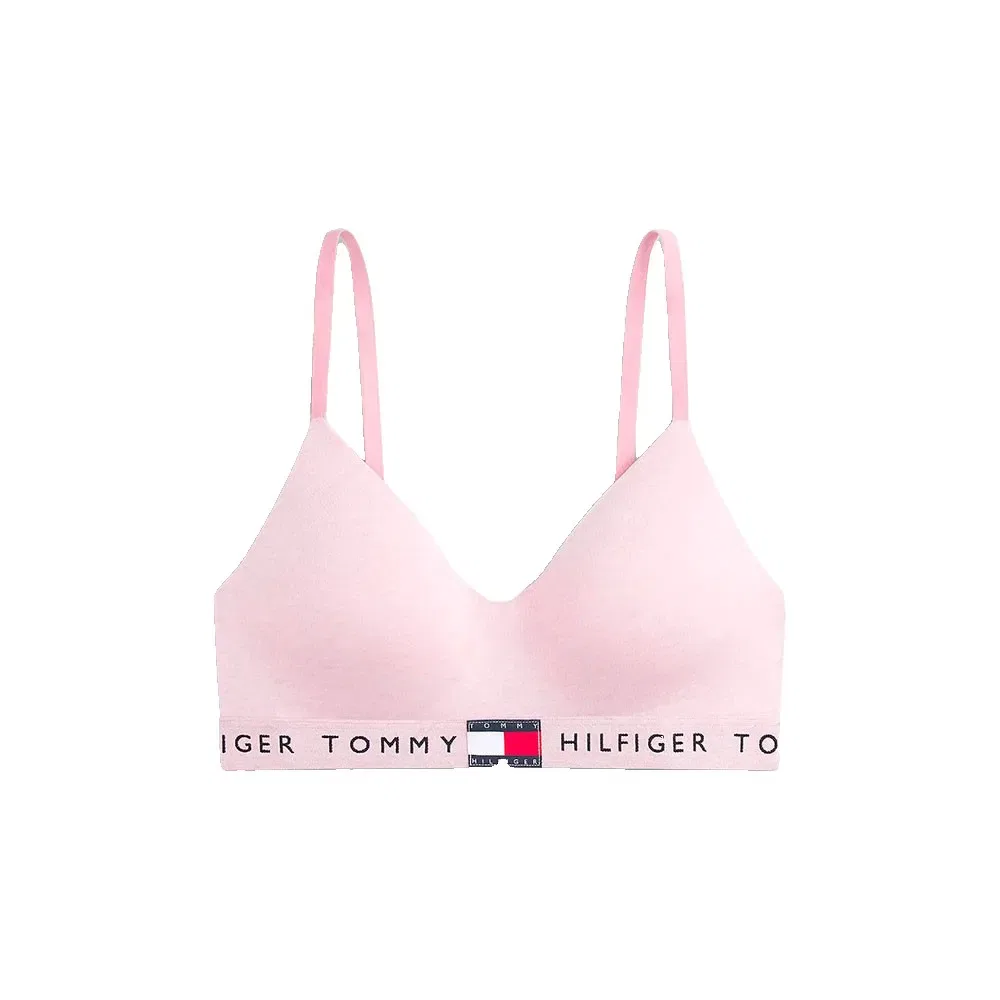 Бюстгальтер push-up Bralette Tommy Hilfiger, розовый — фото 3