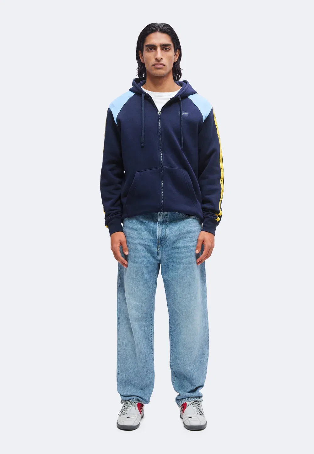 Худи THFC - клубная одежда Nike Performance, Obsidian/Light Blue/White — фото 2