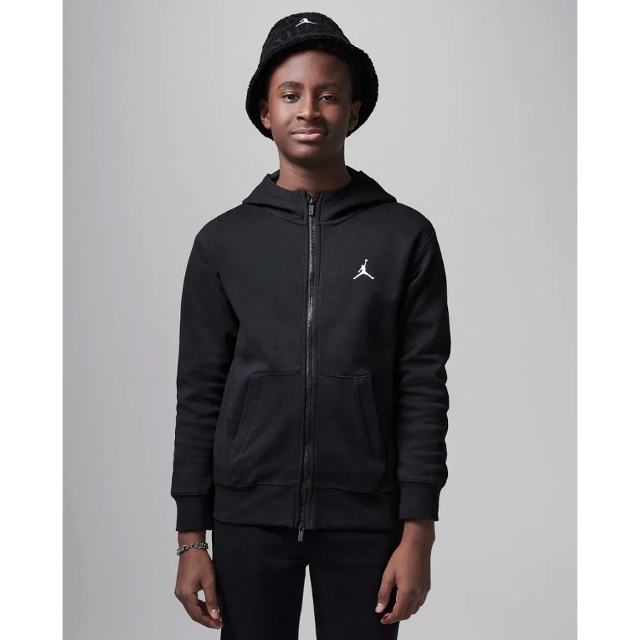 Детская куртка с капюшоном Jordan Mj Sport Stmt Court Fz Nike, Черный