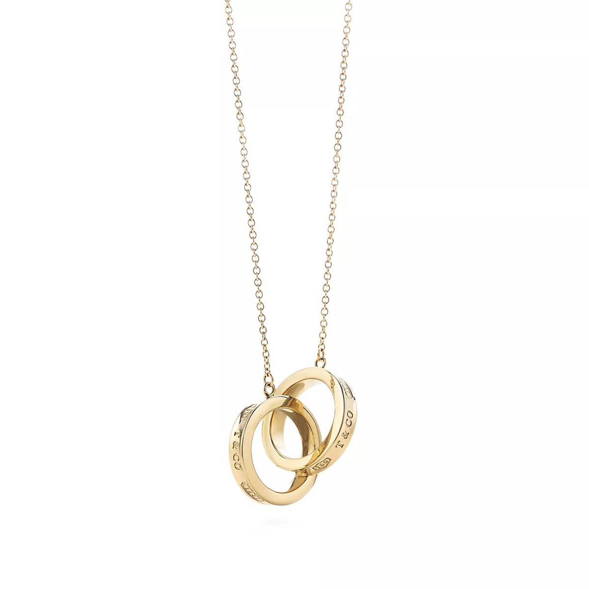 

Подвеска Tiffany & Co. Tiffany 1837 Interlocking Circles, золото