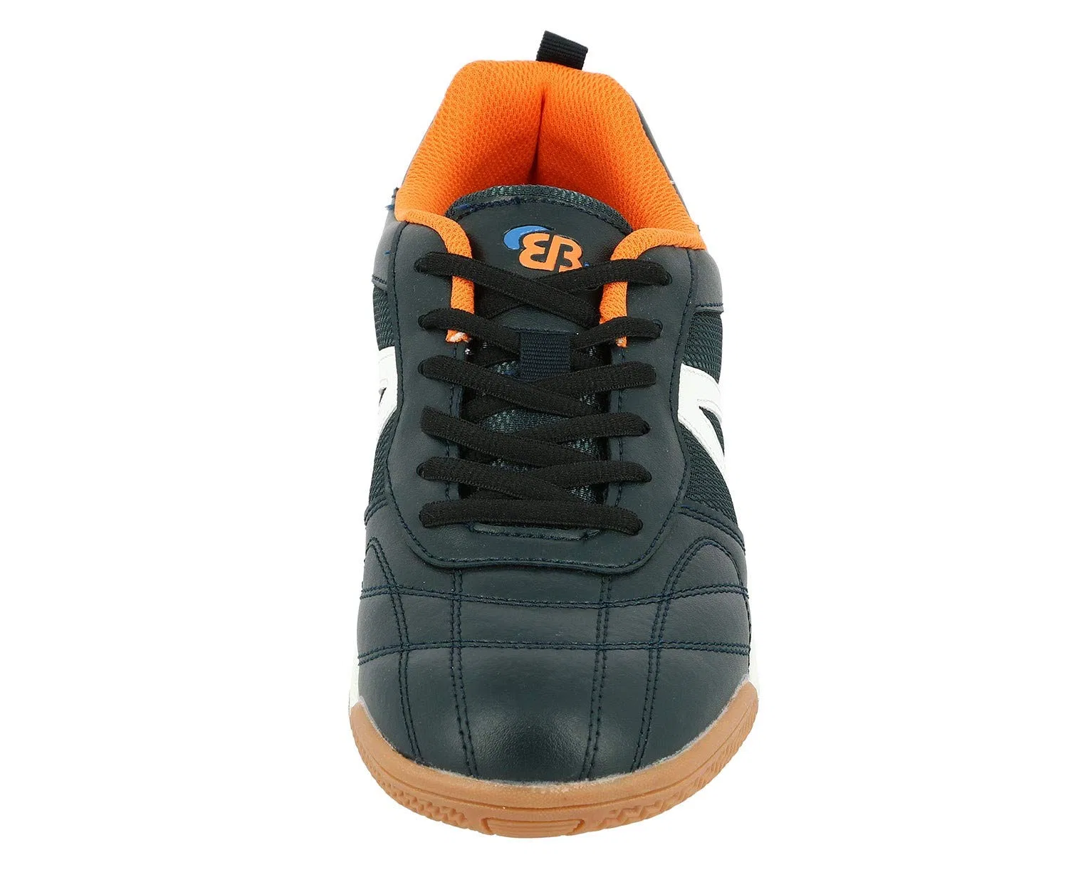 Детские кроссовки для мальчиков со шнуровкой Super Indoor Brütting, Blue Marine Orange — фото 4