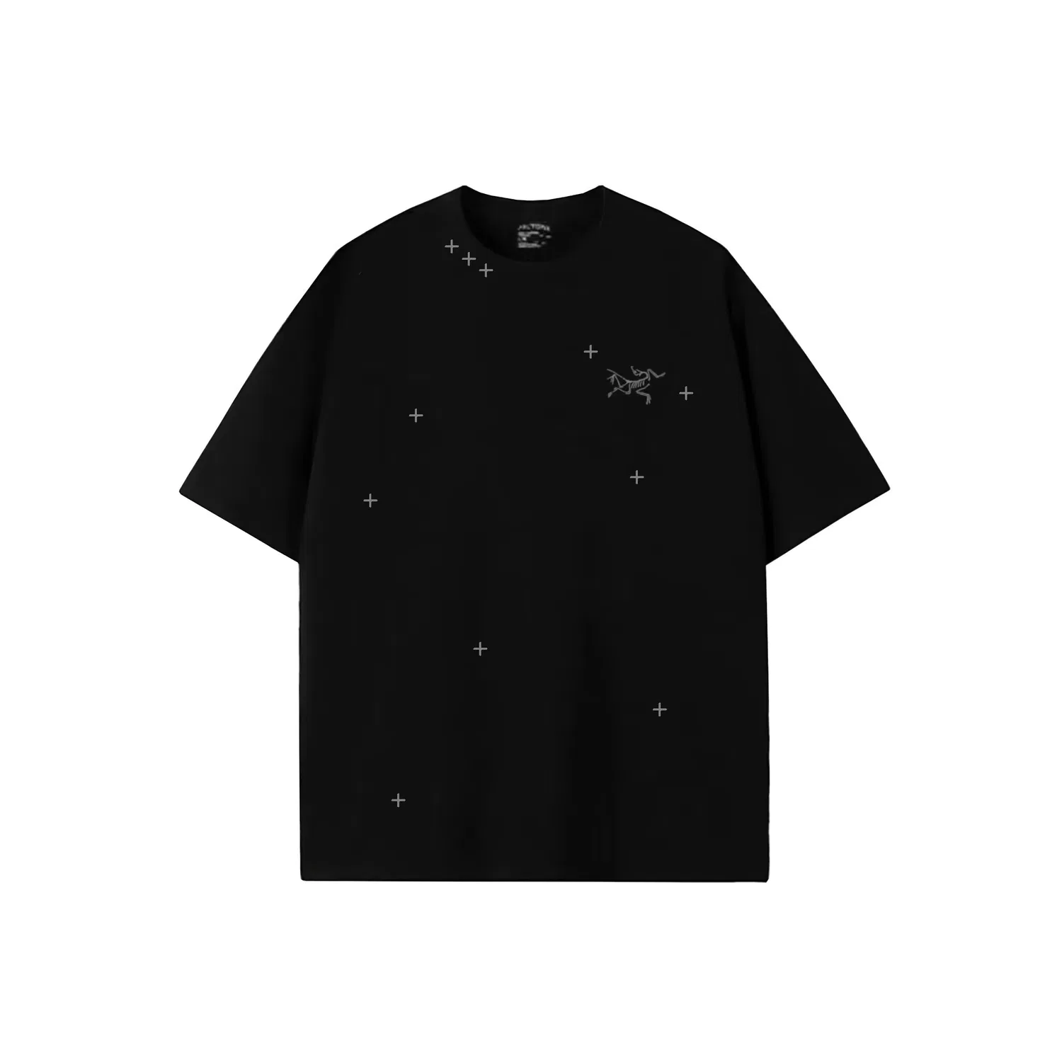 Футболка с круглым вырезом KRAGG, Arcteryx, Black