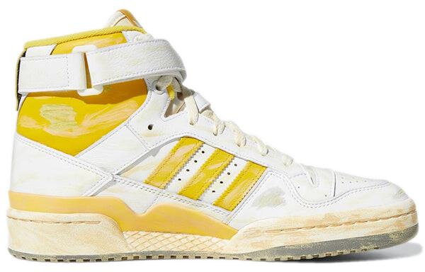 Кроссовки форум 84 высокие Adidas, белый — фото 2