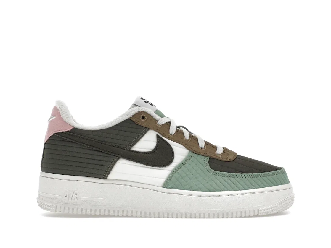 Детские кроссовки Lifestyle Nike Air Force 1 Low Toasty, Oil Green/Sail/Medium Olive/Sequoia