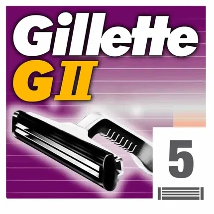 Сменные картриджи для бритвы Gillette Gii, 5 шт.