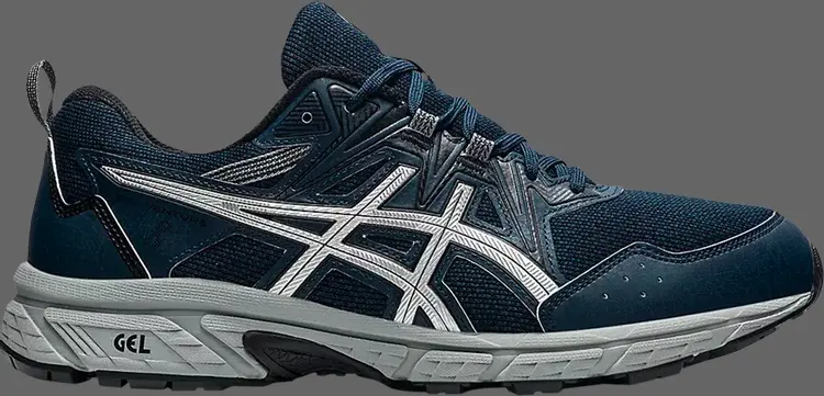 

Кроссовки gel venture 8 'french blue pure silver' Asics, синий
