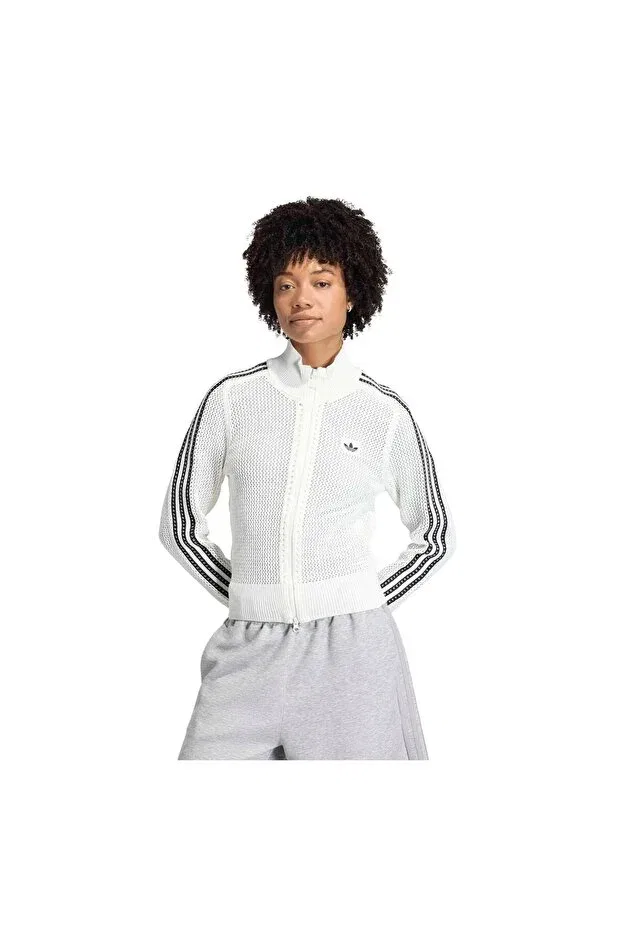 Женский жакет с принтом Adidas, White